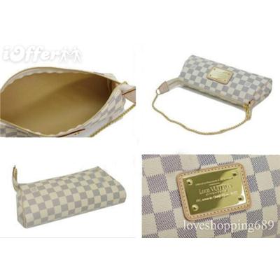 LV Damier Aazur Eva Clutch Fake 1