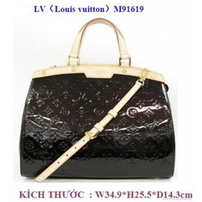 LV Monogram Vernis Brea M91619