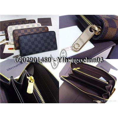 Ví LV nữ 1 khóa (fake 1) nhiều màu